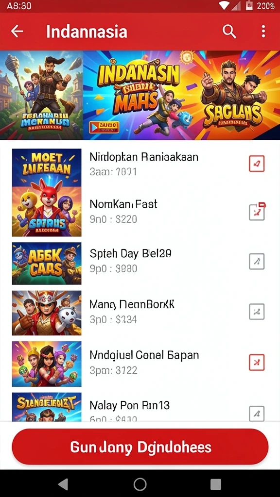 inatogel - Tampilan antarmuka yang modern dan menarik.