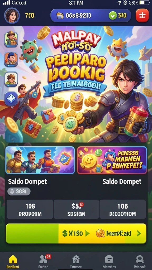 okjkt - Tampilan antarmuka yang user-friendly dan menarik.