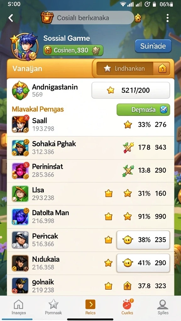 rp6789 - Tangkapan layar aksi seru dalam permainan.
